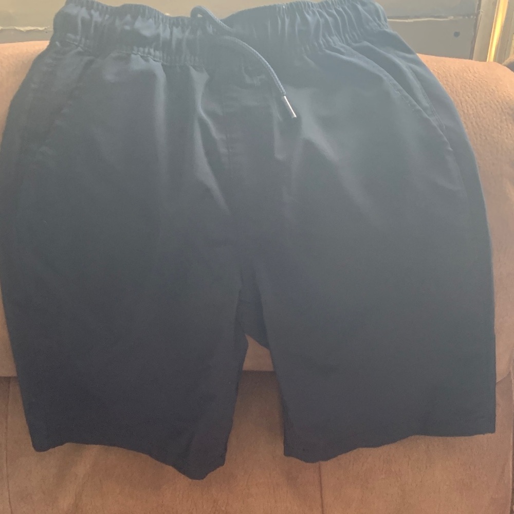The Children's Place navy blue Elastic Waist Shorts school uniform
